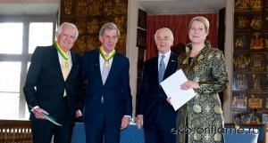 Роберт и Йонас аф Йокники удостоились медали Королевского Патриотического Общества