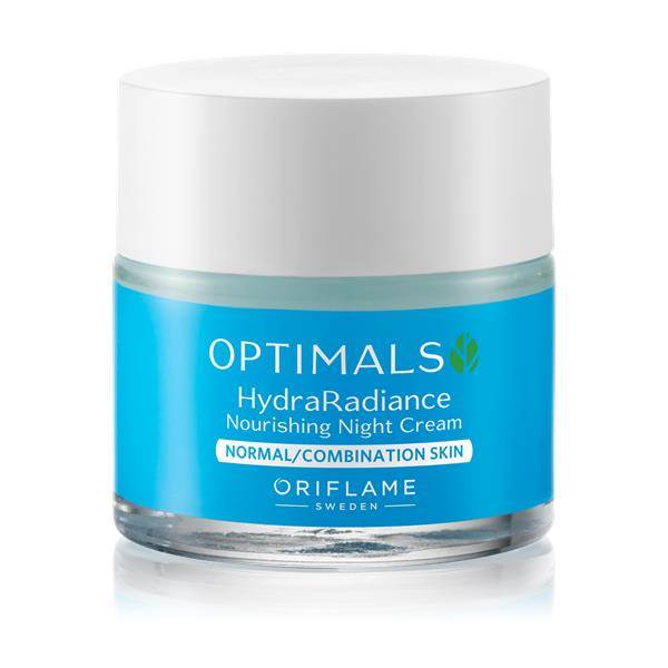 Увлажняющий ночной крем для нормальной/комбинированной кожи Optimals Hydra Radiance